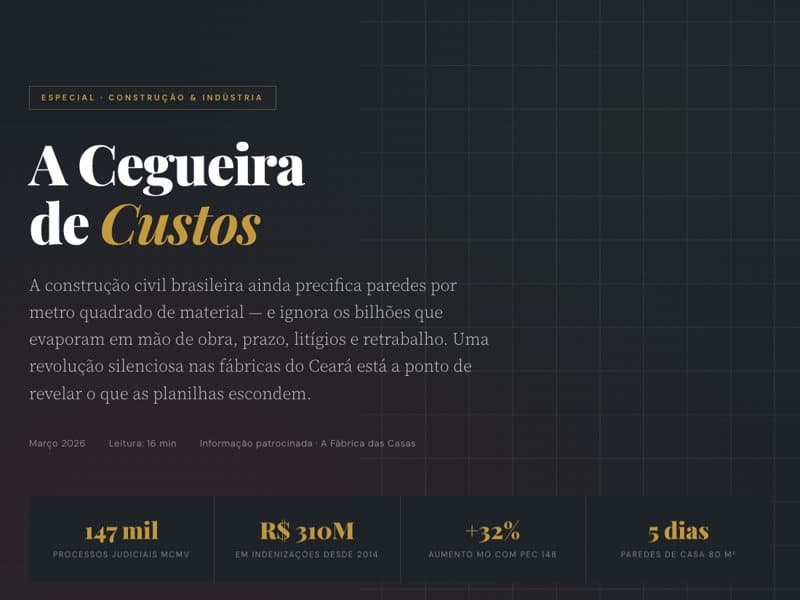 A Cegueira de Custos